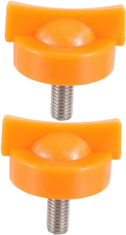 Citruspers Schroeven Sapcentrifuge Onderdelen Vers Sap Maken Praktische Pasvorm 4 cm Oranje