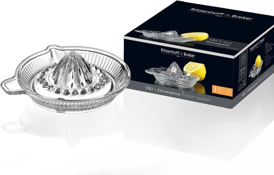 Citruspers van Glas Sap Pers Vers Sap Maken Praktische Tuit 50 ml Transparant