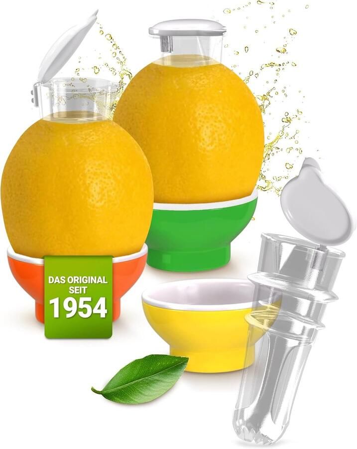 Citruspers voor Versgeperst Sap Handmatige Citruscentrifuge voor Citroenen Limoenen en Sinaasappelen