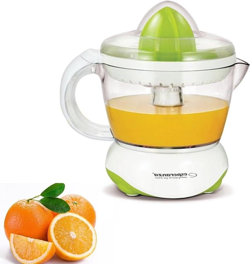 Citruspers Vruchtenpers Verse sap Glazen kan 07 liter Groen