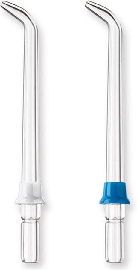 Classic Jet opzetstuk reserveopzetstuk voor waterpik monddouche voor het reinigen van tanden en tandvlees verpakking van 2 stuks (JT-100E)