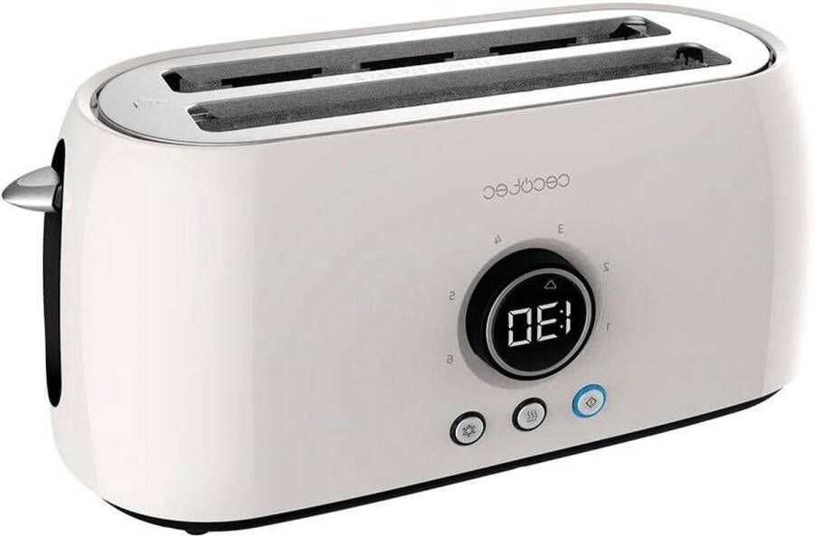 Classic Toast 1500 Beige ExtraDouble Broodrooster 2 Sleuven Vooraf Ingestelde Functies Toastniveaus