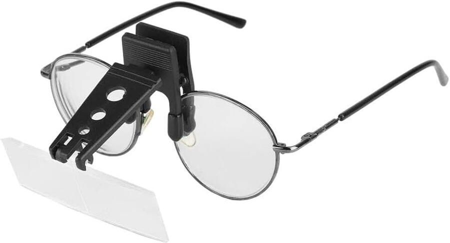 Clip On 1.5x 2.5x 3.5x Lenzen Vergrootglas Voor Ambachten En Andere Hobby Slechtziende Taken Voor Vliegbinden Lezen