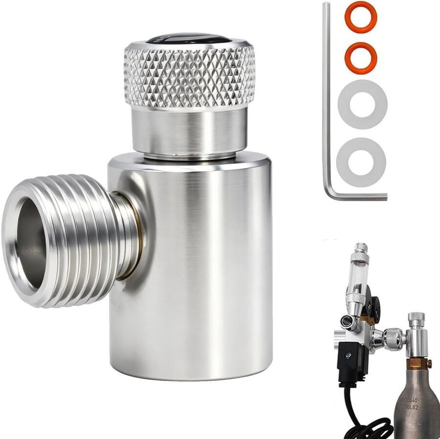 CO2 Cilinderadapter voor Apparaten