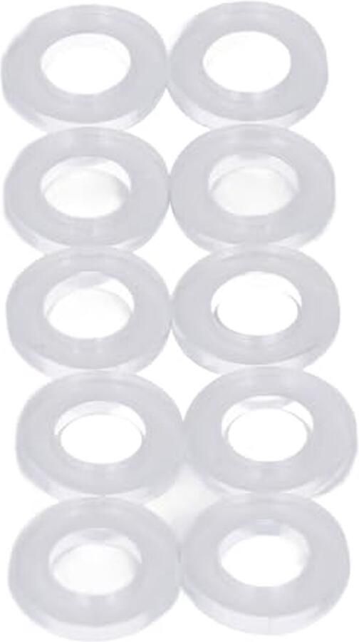 CO2 O-cilinder pakkingen voor frisdrankautomaten 10 stuks CO2 snelkoppeling pakkingen siliconen O-ringen voor slangen van frisdrankautomaten pakking pakkingringen geschikt voor alle soorten