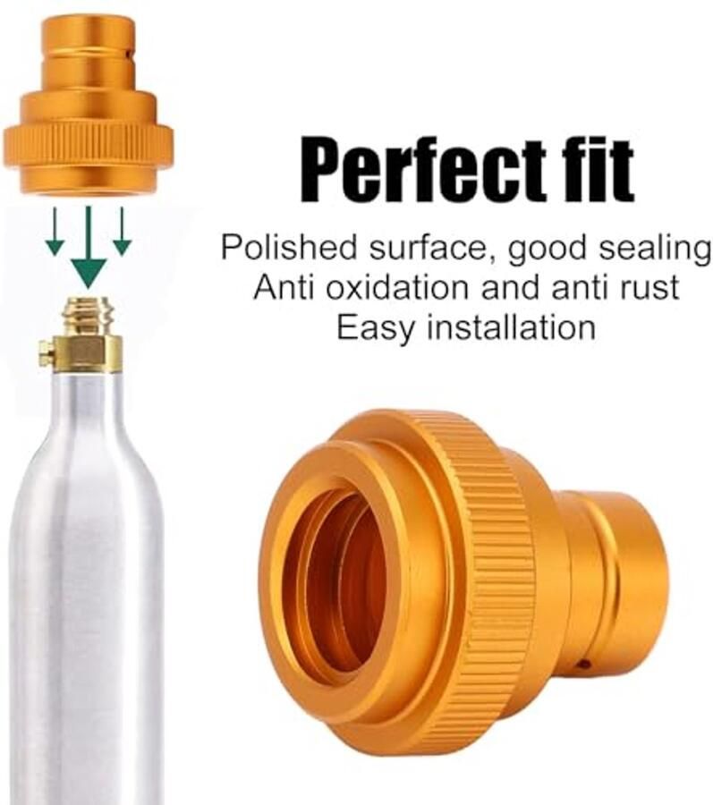 CO2 O-cilinder pakkingen voor frisdrankautomaten 10 stuks CO2 snelkoppeling pakkingen siliconen O-ringen voor slangen van frisdrankautomaten pakking pakkingringen geschikt voor alle soorten