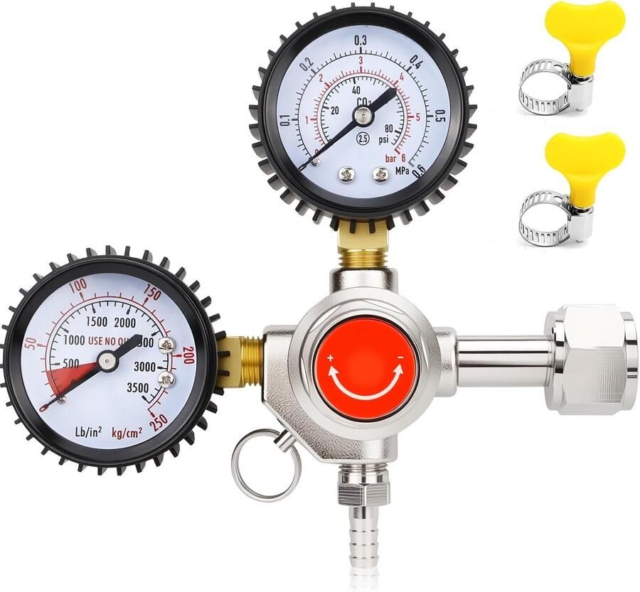 CO2 Pressure Regulator Pressure Regulator CO2 Pressure Regulator Pressure Regulator for Beer Machine Beer Brewing ShopVlot