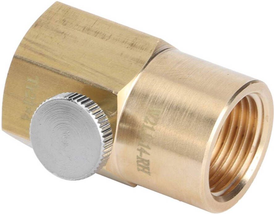 CO2-vuladapter naar W21.8-14-RH CO2-adapter Sodawater CO2-flesadapter Vulklepconnector