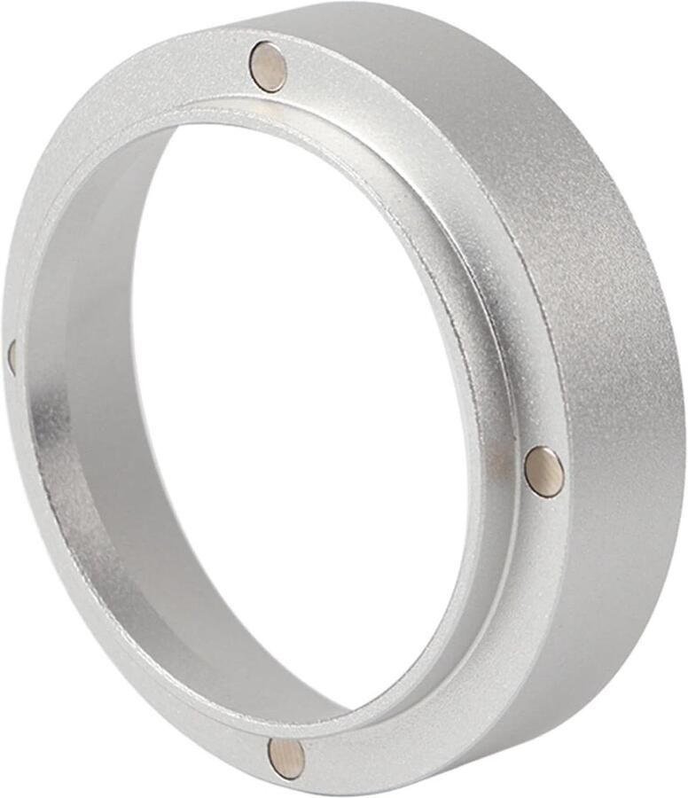 Coffee Dispensing Ring Aluminum Coffee Machine Accessories Espresso Funnel Replacement (51mm)