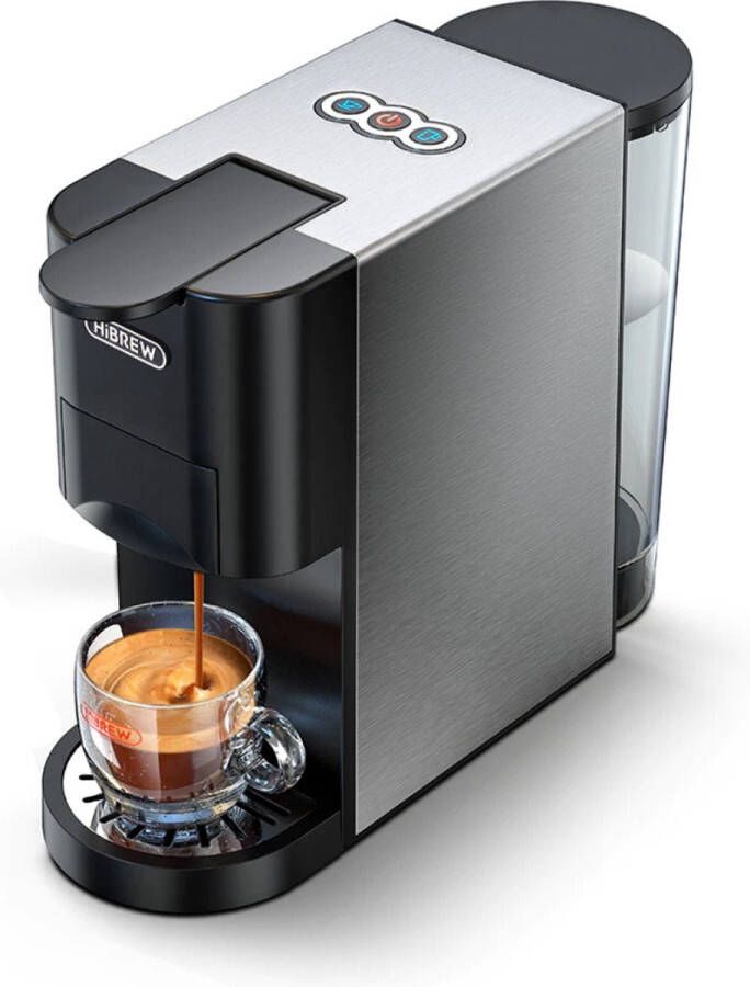 Corenia Coffee Machine Nespresso Koffiemachine Espresso Maker ijskoffie 4 in 1 Koud warm koffiezetapparaat LED-indicator 1000 ml Anti-uitdroogbeveiliging 19 bar druk - Foto 2