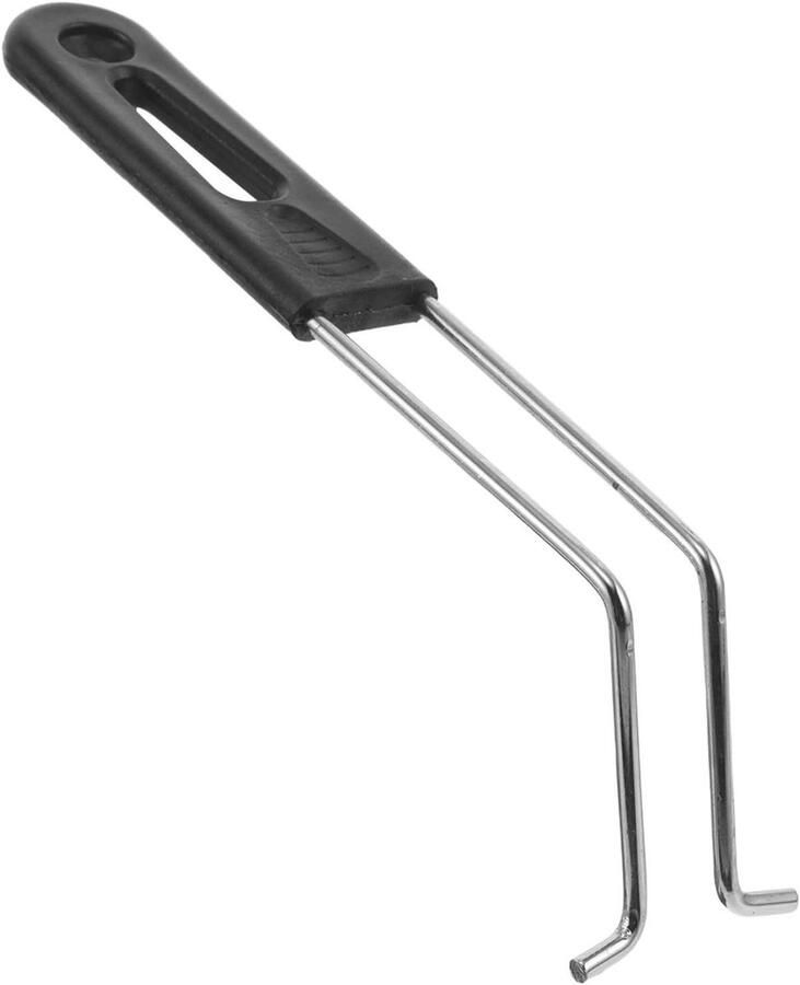 COLLBATH Handgreep voor frituurmand Handgreep voor frituurmand Onderdelen voor frituuraccessoires Vervangende voor frituurpannen Universele hittebestendige voor keukenkookgerei