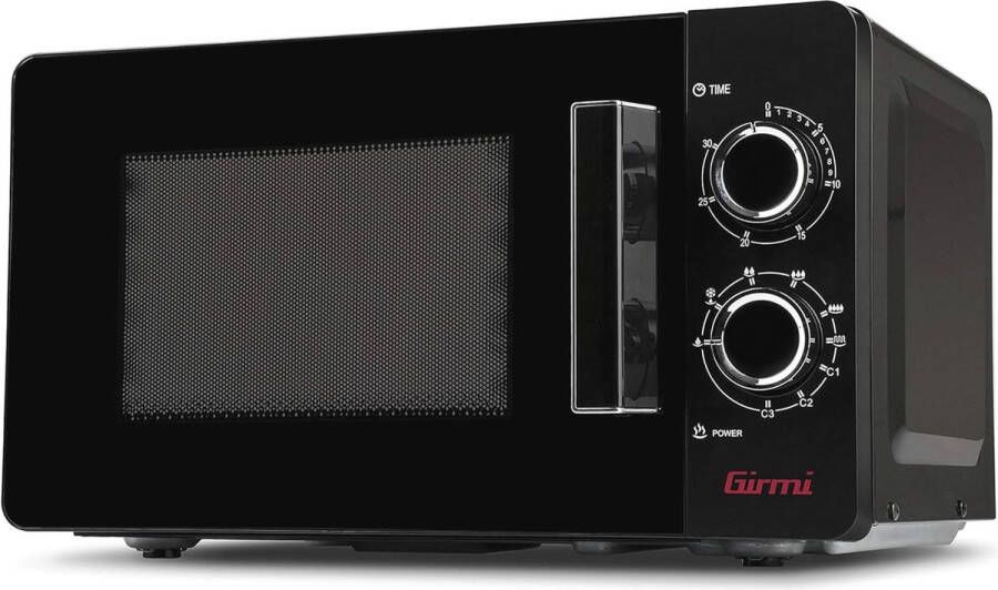 Combi-magnetron 20 liter met grill en ontdooifunctie zwart