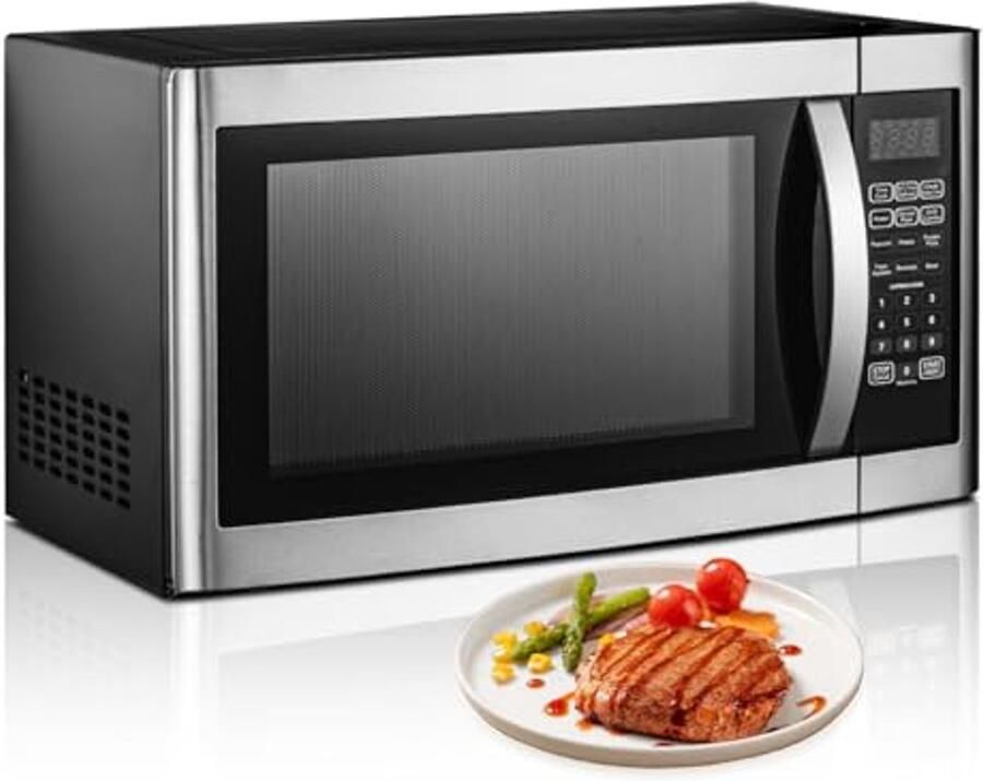 Combi-magnetron 42 liter met grill ontdooifunctie en 11 vermogensniveaus