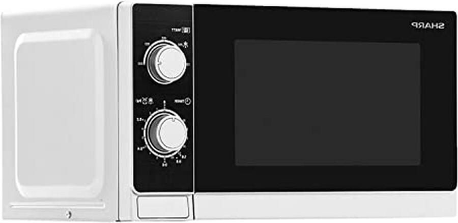 Combi Magnetron Oven Snel Eten Opwarmen Met Grill Functie 20 liter Zwart Wit