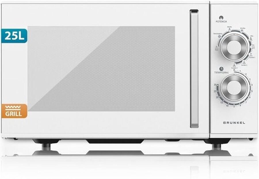 Combimagnetron Keukenapparaat Snel Koken Met Grill Functie 25 Liter Wit