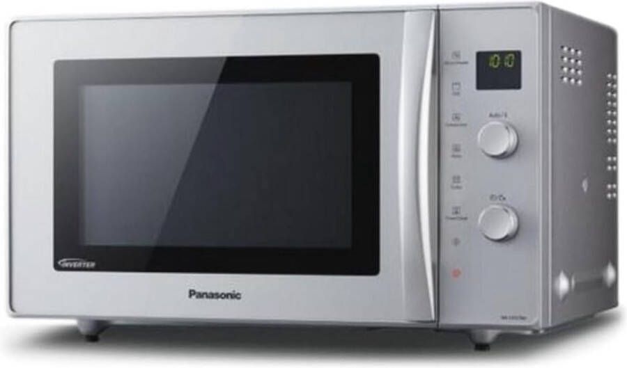 Combimagnetron met hete lucht en grill 27L ovenruimte 1000W met glazen draaiplateau