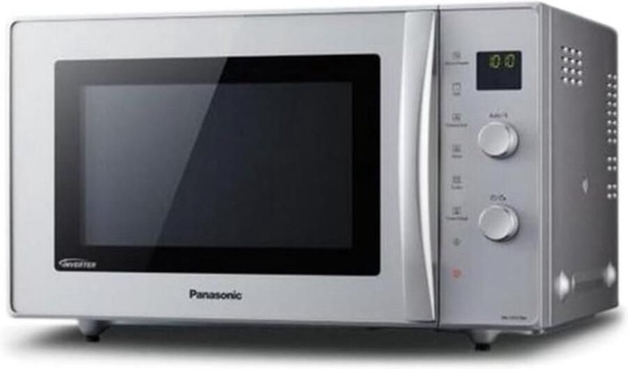 Combinatie Magnetron Oven met Grill Snel Eten Bereiden Inverter Technologie 27 Liter Capaciteit Zilver
