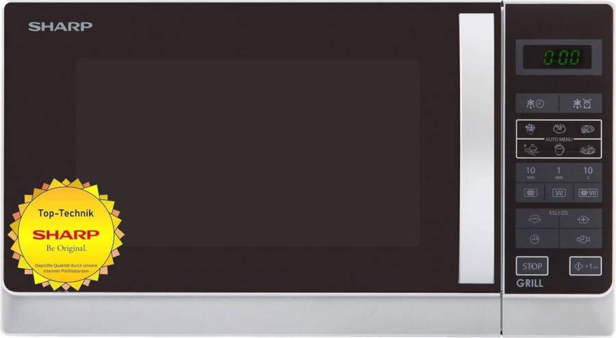 Combinatiemagnetron 25 l 900 W Aanrecht Magnetron met LED-display