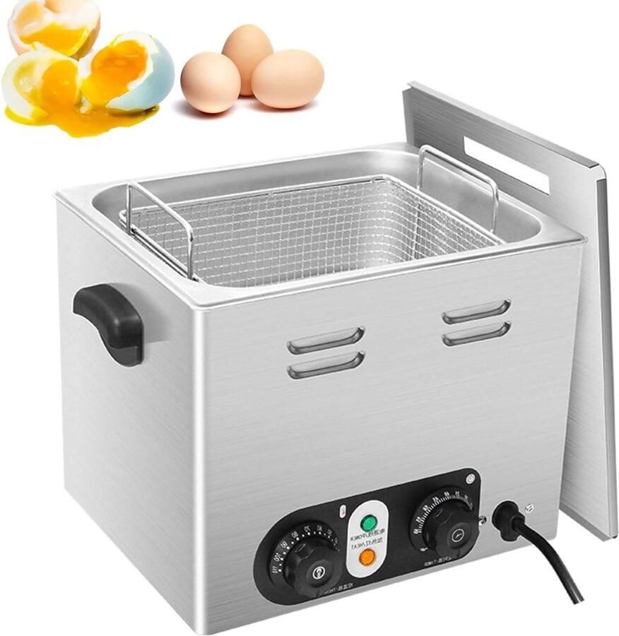 Commerciële Eierkoker Elektrische Koker Eieren Koken Hoge Capaciteit 45 Eieren 31.5 x 25.5 x 27.5 cm