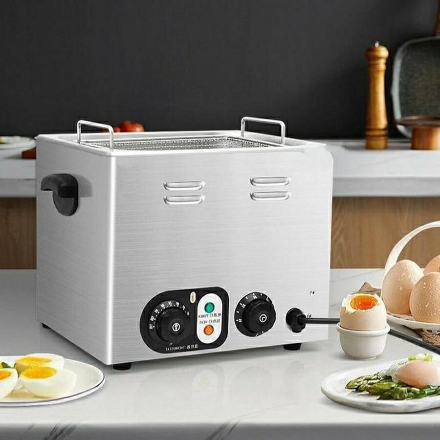 Commerciële Eierkoker Grote Capaciteit Koker Professioneel Koken Temperatuurregeling 30-110°C 45 Eieren Meerkleurig