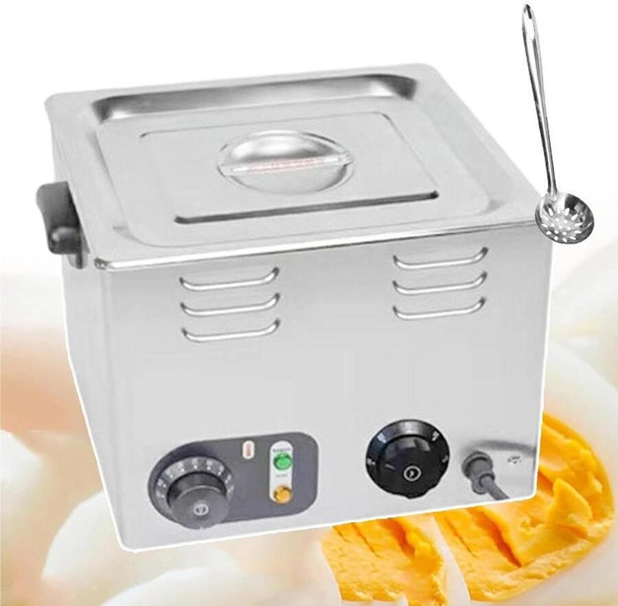 Commerciële Eierkoker Professionele Eierkoker Grote Hoeveelheden Eieren Koken Instelbare Tijd en Temperatuur 6 Liter Zilver
