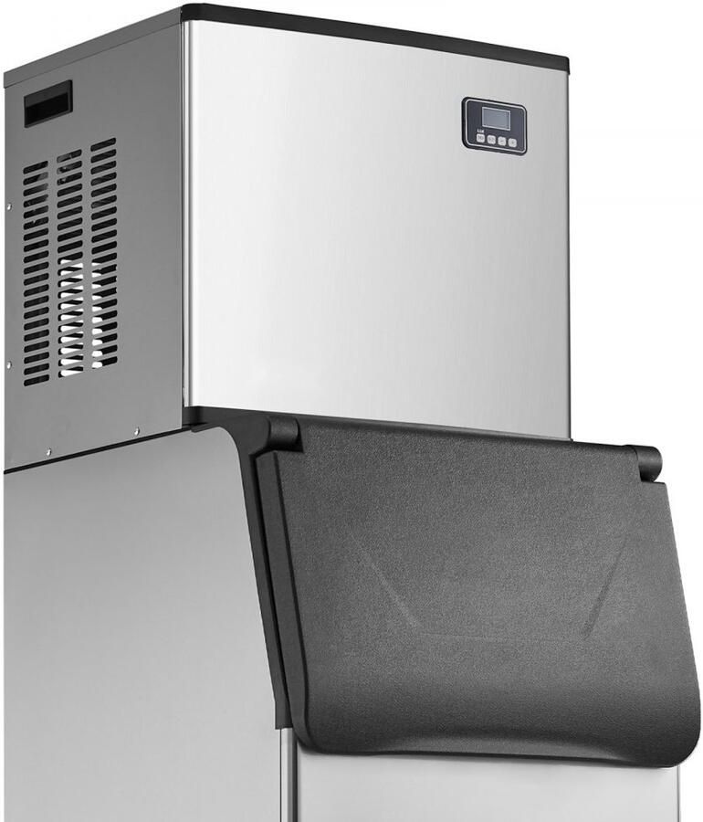 Commerciële ijsblokjesmachine Horeca ijsmachine Dagcapaciteit 249 5 kg Opslagbak 136 kg Zelfreinigend Touchscreen