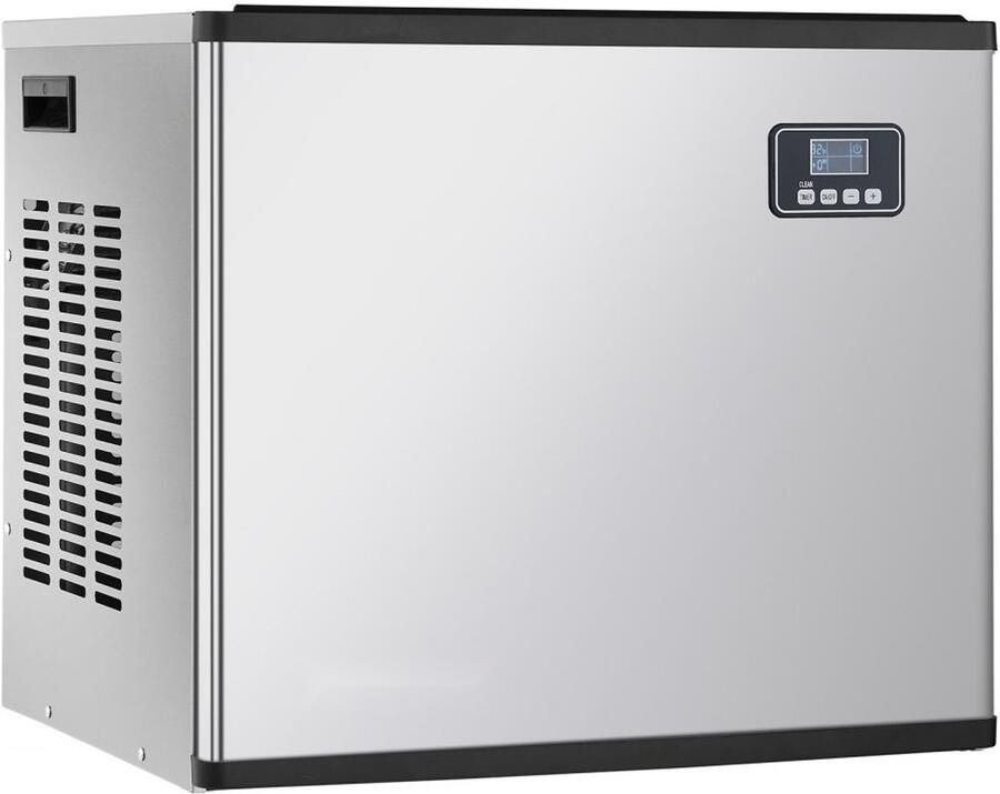 Commerciële ijsblokjesmachine Modulaire kopunit Capaciteit 249 5 kg dag Zelfreiniging Timerfunctie Instelbare ijsdikte Zonder opslagbak