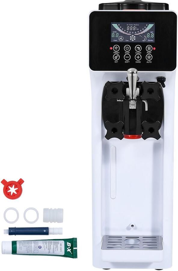 Commerciële Ijsmachine 10 L U 900W Lcd-Scherm En Praktisch Ontwerp voor Eenvoudige Bediening