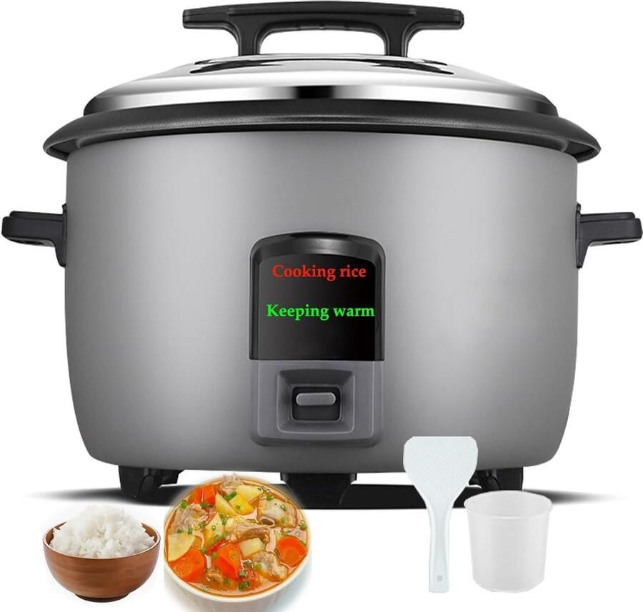 Commerciële Rijstkoker Grote Capaciteit Professioneel Gebruik Eenvoudige Bediening 8 Liter