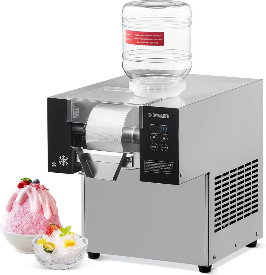 Commerciële Snowflake Ice Maker van Vermogen van 176 4 Pond 24 Uur Voor Ultieme Koeling