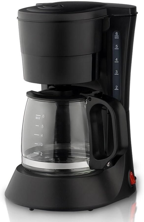 Compact Amerikaans Koffiezetapparaat 600ml Filterkoffiezetapparaat met 600W Vermogen