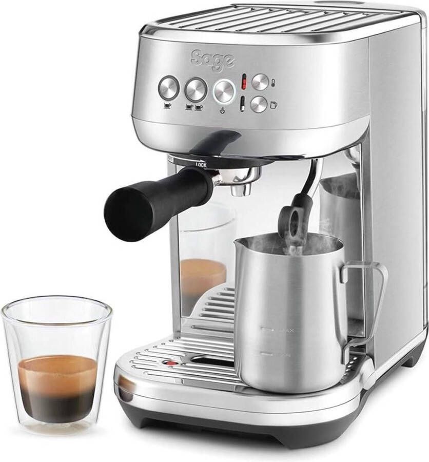 Compact Koffiezetapparaat met Automatische Melkopschuimer voor Professionele Espresso