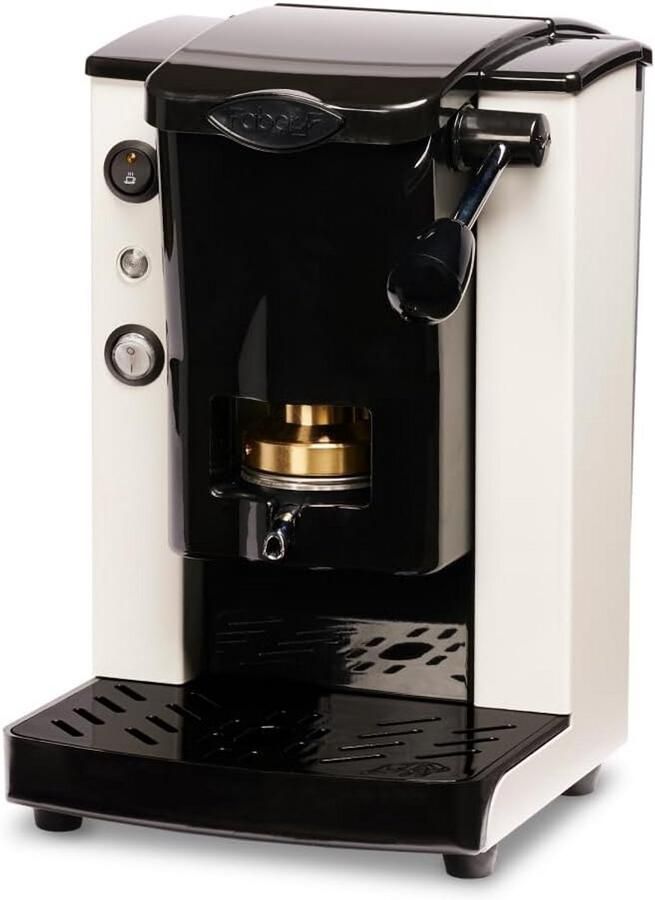 Compact Koffiezetapparaat voor 44mm ESE-pads met Verstelbare Messing Padhouder