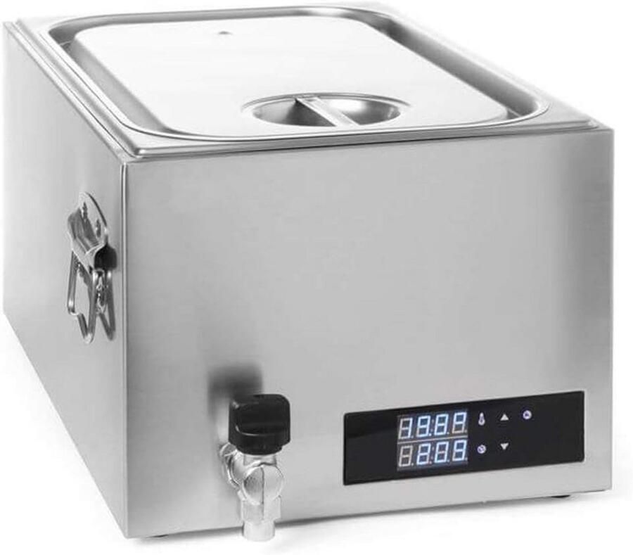 Compact Waterbad 28 Liter voor Sous Vide Koken Nauwkeurige Temperatuurcontrole