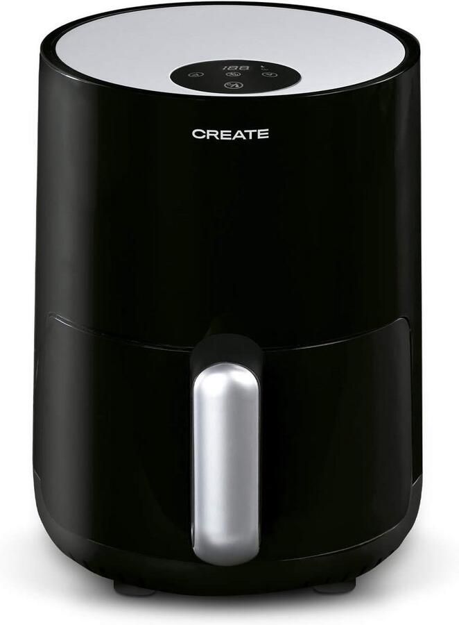 Compacte 1.5L Heteluchtfriteuse Zonder Olie – 900W – Instelbaar 80-200°C