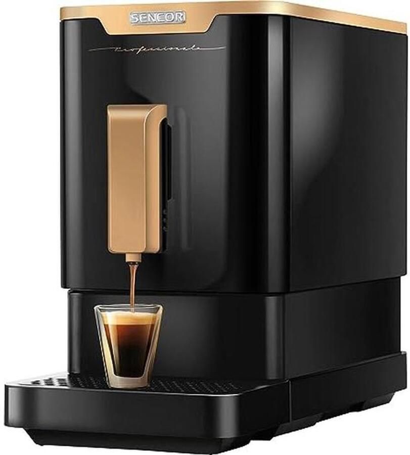 Compacte Automatische Espressomachine met Koffiemolen en 19 Bar Druk