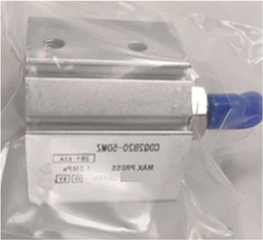 Compacte cilinder Pneumatische actuator Industriële automatisering CE-gecertificeerd 16 mm boring Metaal
