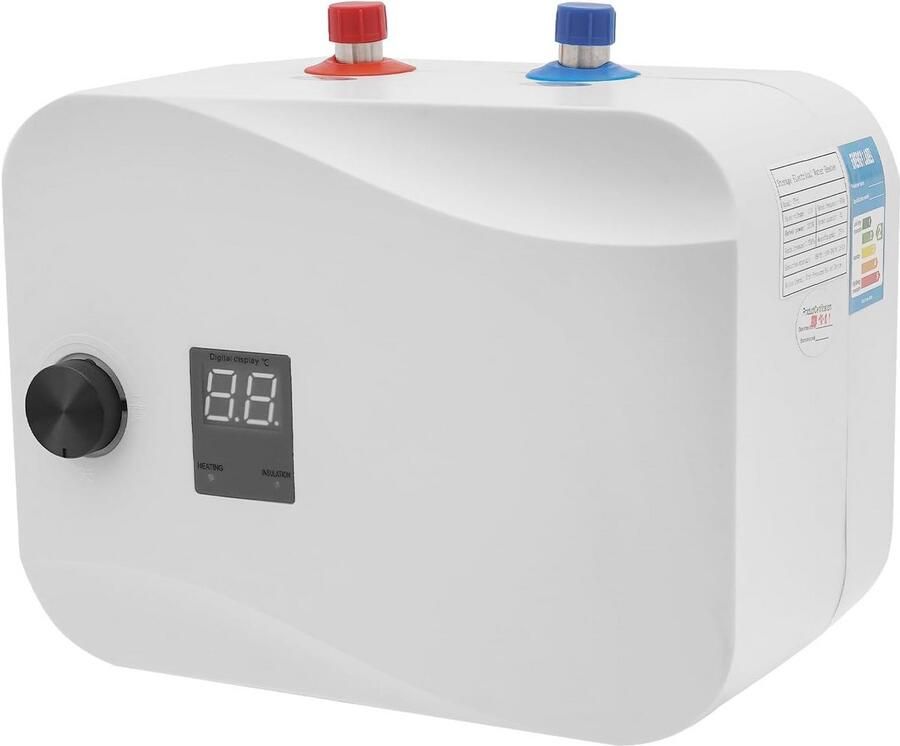 Compacte Elektrische Boiler 6L 1500W voor Keuken en Wastafel Direct Warm Water