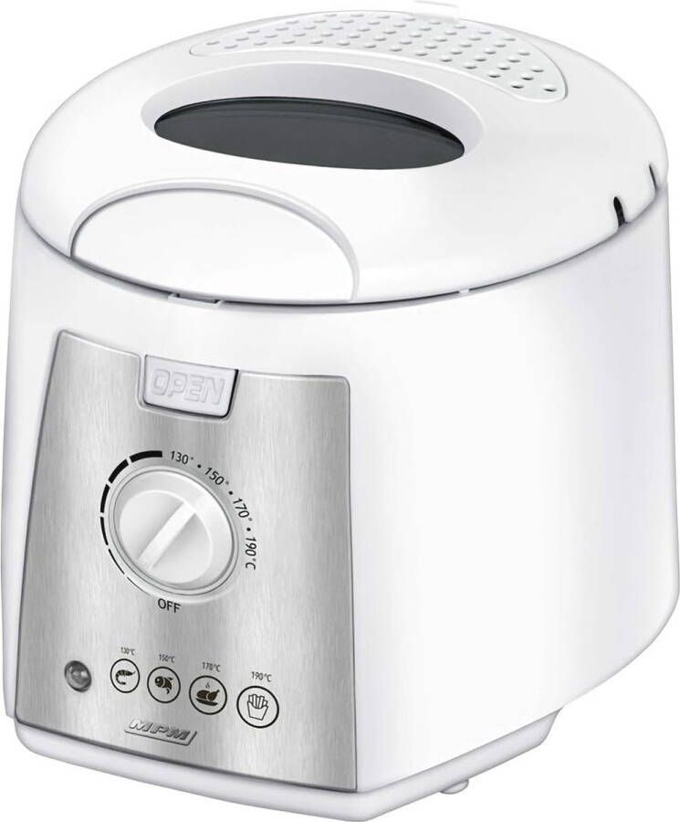 Compacte Elektrische Friteuse met Afneembare Container en Temperatuurregelaar tot 190 °C