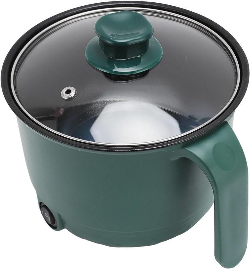 Compacte Elektrische Mini Kookpan 1.5L RVS Automatische Uitschakeling en Antiaanbaklaag