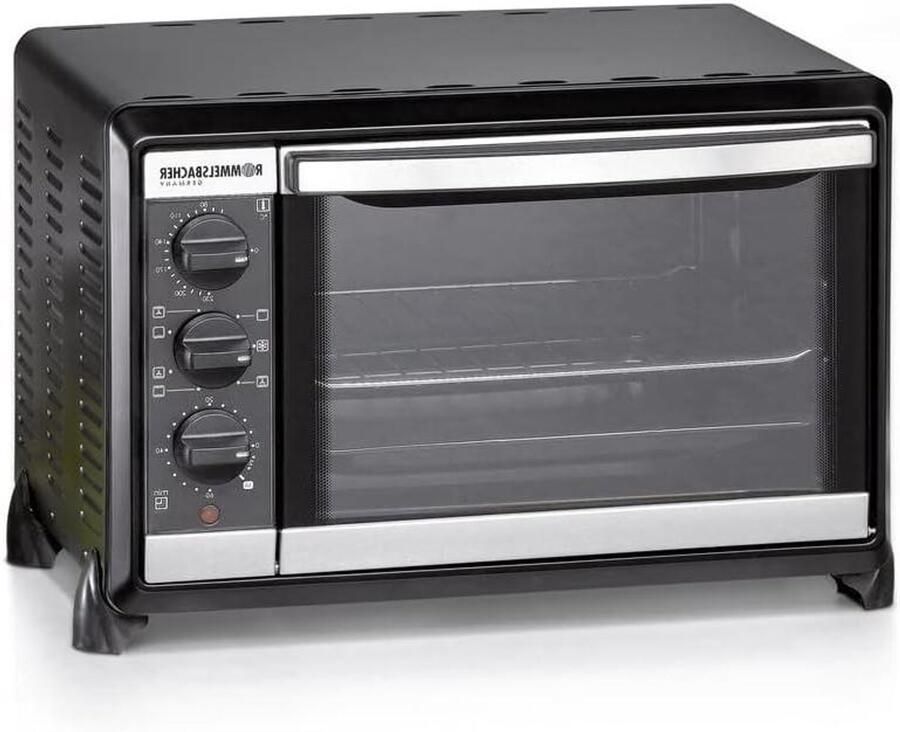 Compacte Elektrische Ovens met Hete Lucht en Pizzasteen 18 Liter