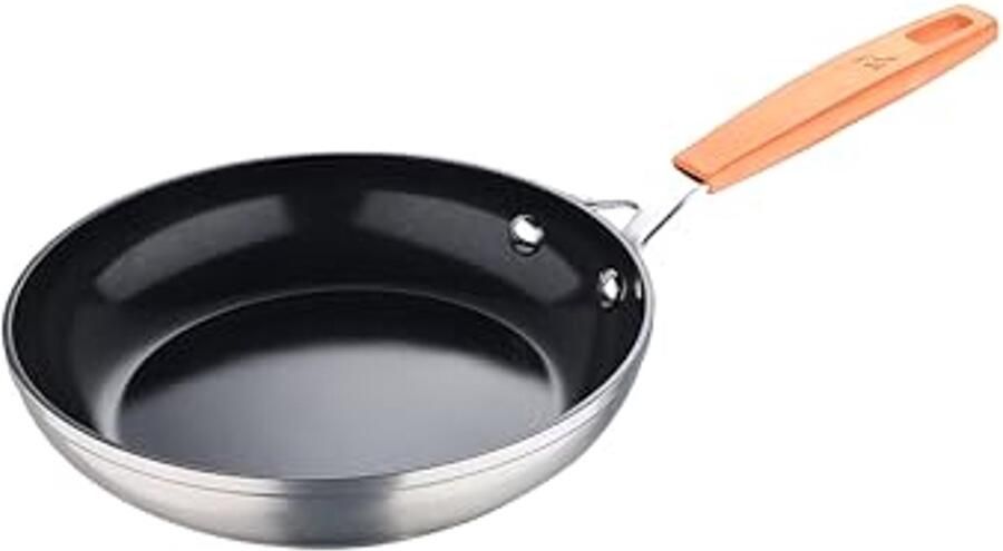 Compacte Gesmede Aluminium Inductiepan Ø 16 cm Ideaal voor Koken