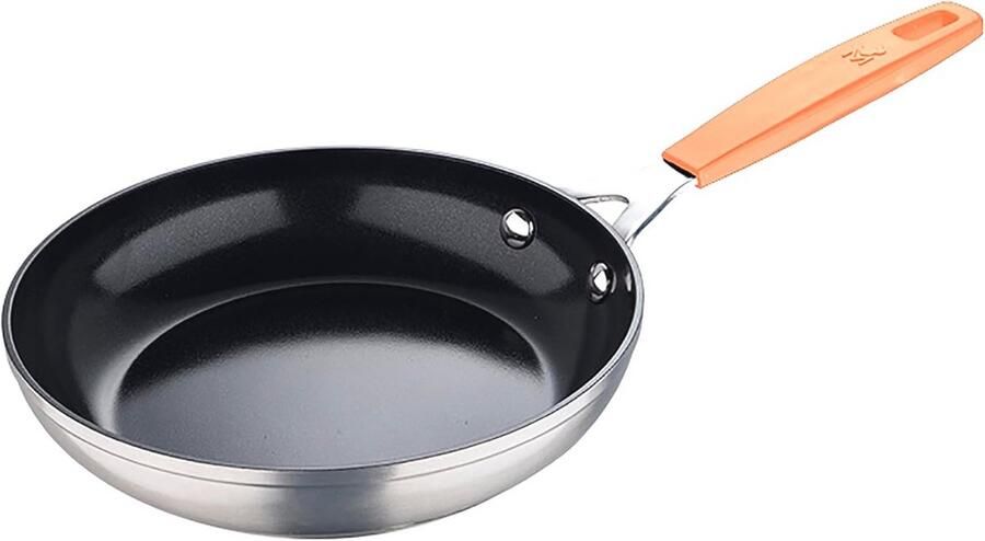 Compacte Gesmede Aluminium Inductiepan Ø 16 cm Ideaal voor Koken