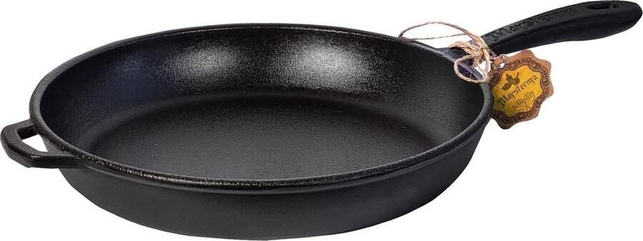 Compacte Gietijzeren Koekenpan Ø 16 cm voor Inductie en Oven