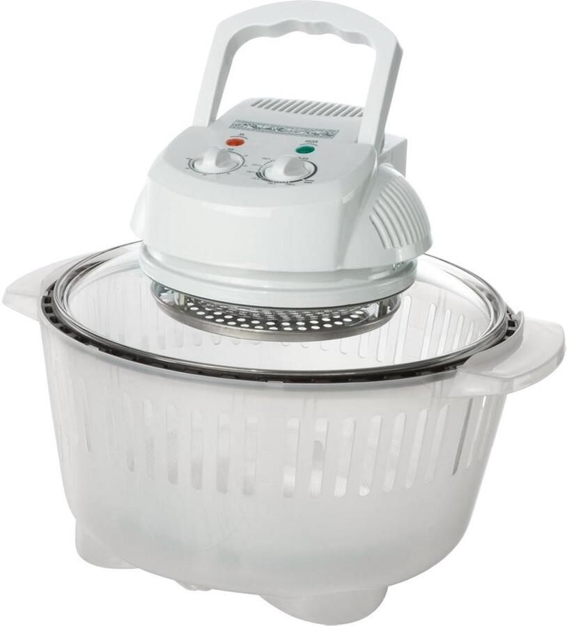 Compacte Halogen Oven met Conventie en Zelfreiniging 12L 1400W