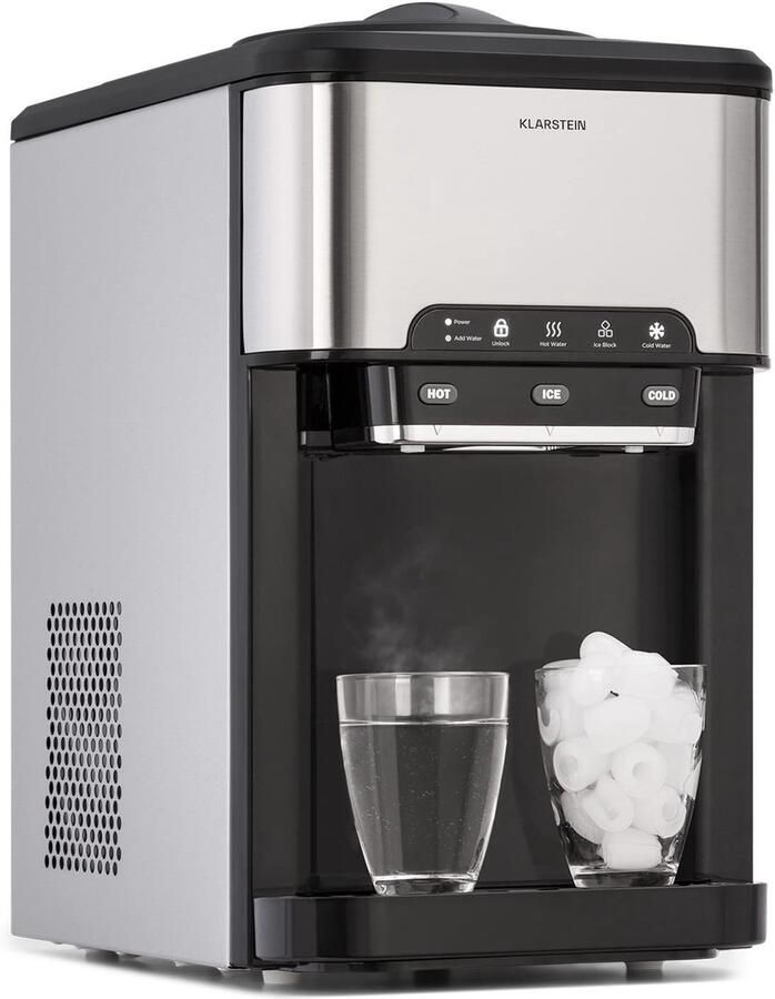 Compacte IJsblokjesmachine voor Thuis en Camping Snel IJs & Zelfreinigend