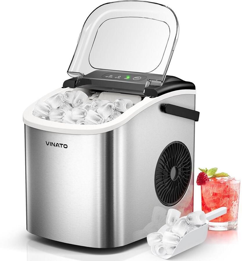 Compacte IJsmachine voor Keuken en Camping Snelle IJsvorming