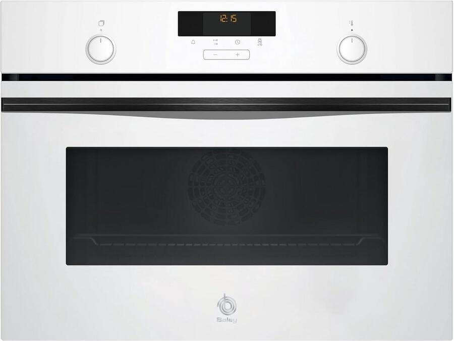 Compacte Inbouw Oven 45 cm met Hete Lucht en Aqualisis Reiniging