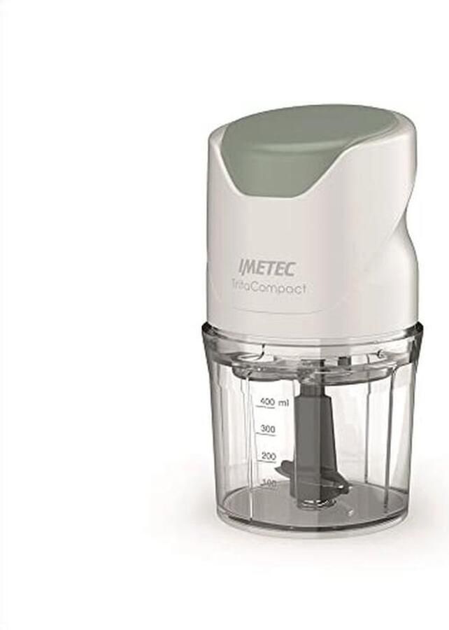 Compacte Keukenrobot met Roestvrijstalen Messen en Drukfunctie 350 W 400 ml