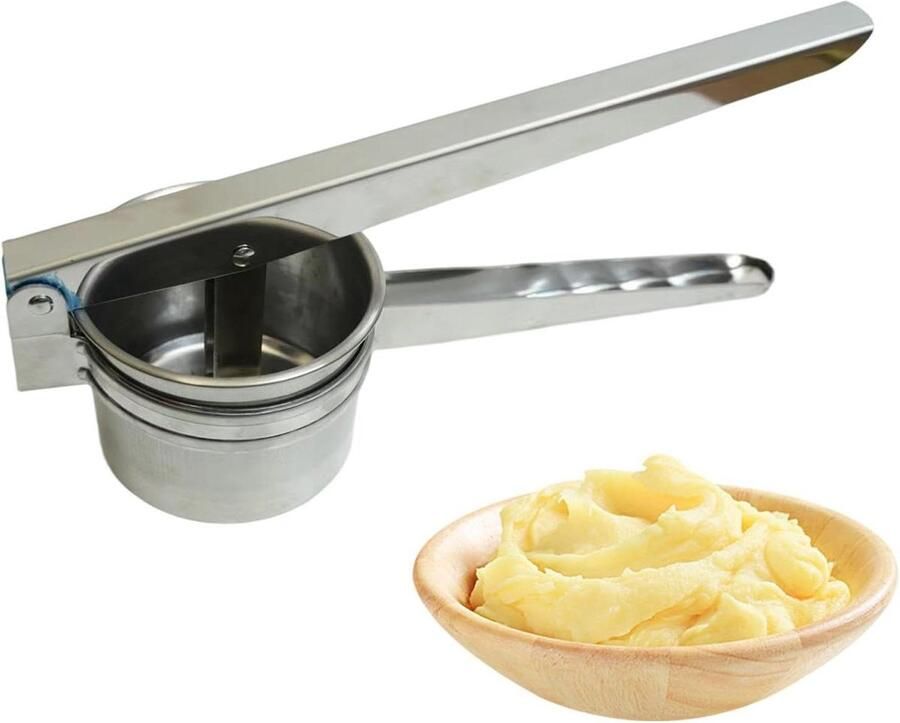 Roestvrijstalen Citruspers Handpers Sapcentrifuge Sinaasappels Persen Duurzame Roestvrij Staal 10x10x10 cm Zilverkleurig